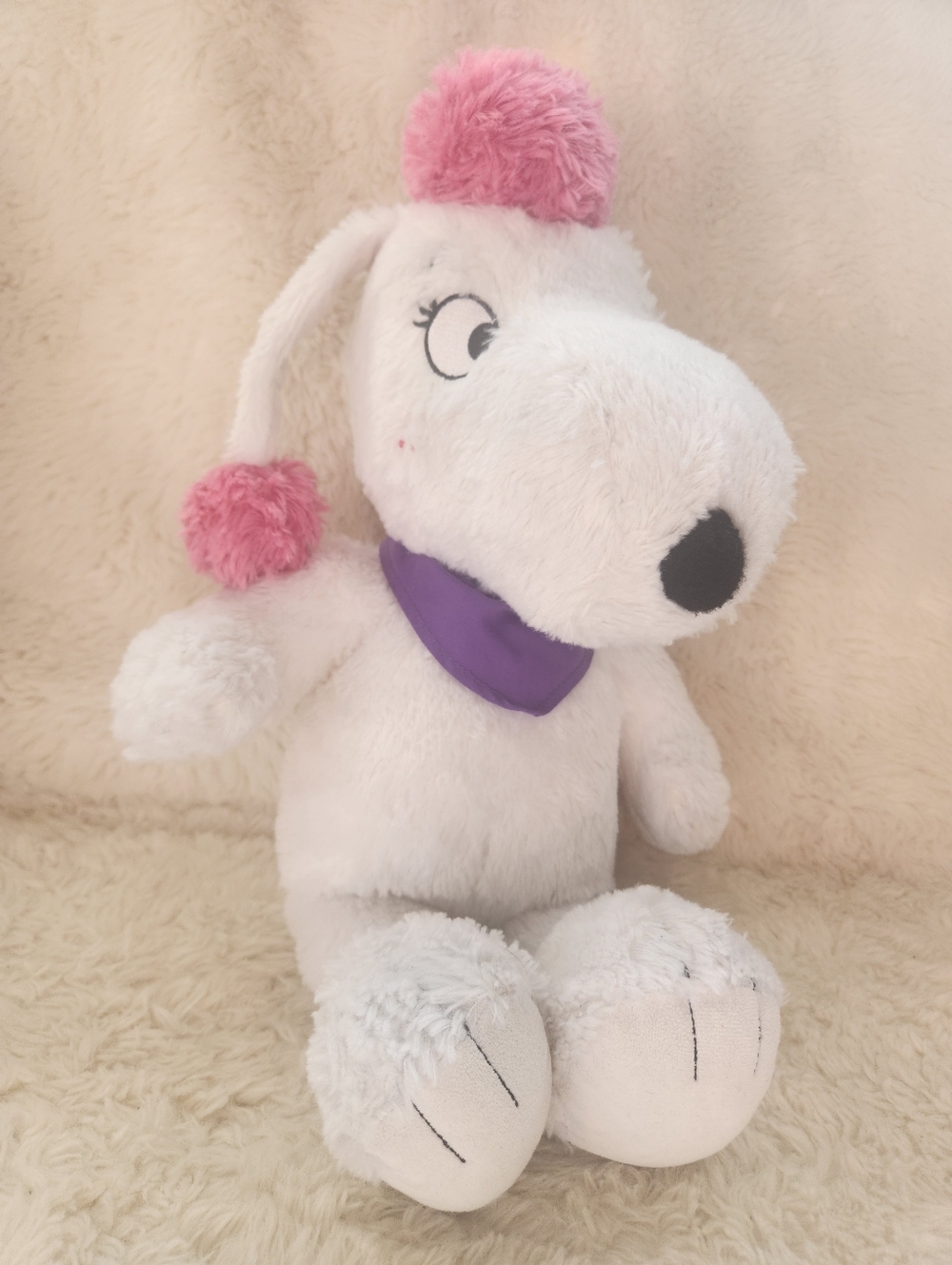16-18" Build a Bear Fifi Plush Stuffed Animal 2015 EUC French Poodle